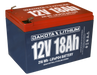 DAKOTA LITHIUM 12V 18AH BATTERY Side View