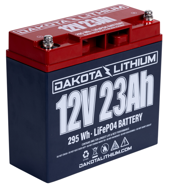 Dakota Lithium 12V 23Ah Battery