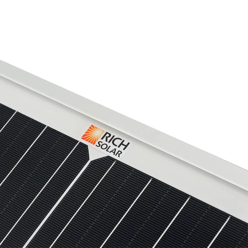 RICH SOLAR MEGA 100 Watt Portable Solar Panel Logo