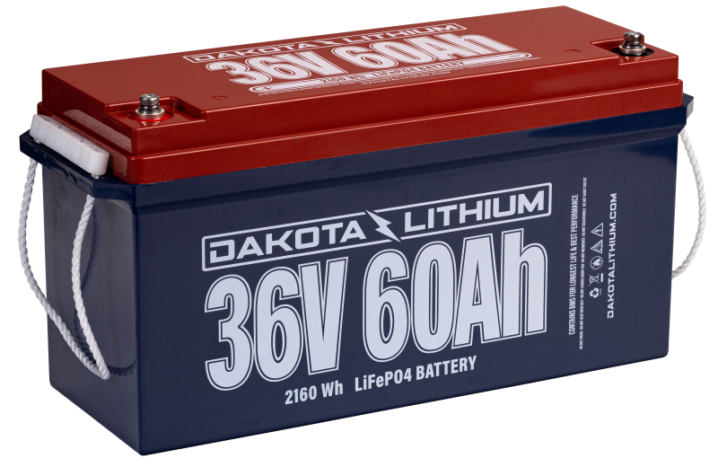Dakota Lithium | 36V 60Ah Deep Cycle LiFePO4 Battery