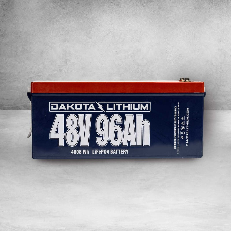 Dakota Lithium 48V 96Ah Deep Cycle LifeP04 Battery  Front View