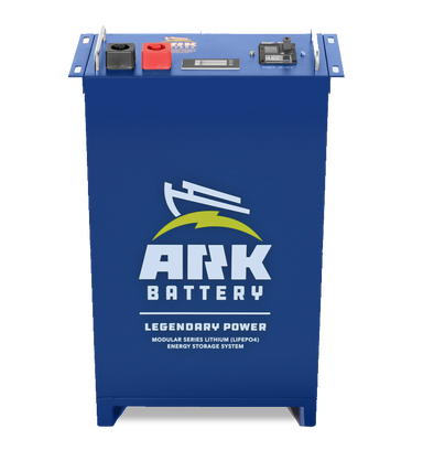 ARK 51.2V 100AH Modular Lithium Battery Front View