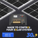 Li 30Amp 12V/24V PWM Solar Charge Controller (Negative Ground)