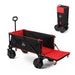 140L Capacity Outdoor Foldable Folding Wagon（DEERFAMY）Main