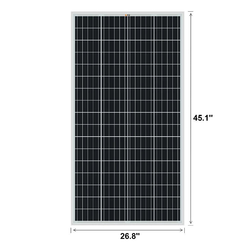 RICH SOLAR MEGA 150 Watt Solar Panel Size