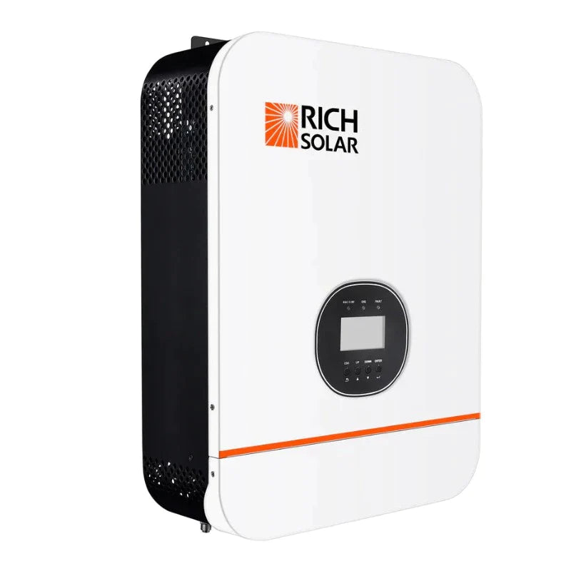 Richsolar 3000 Watt (3kW) 48 Volt Off-grid Hybrid Solar Inverter Right