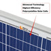 RICH SOLAR MEGA 50 Watt Solar Panel Poly Logo