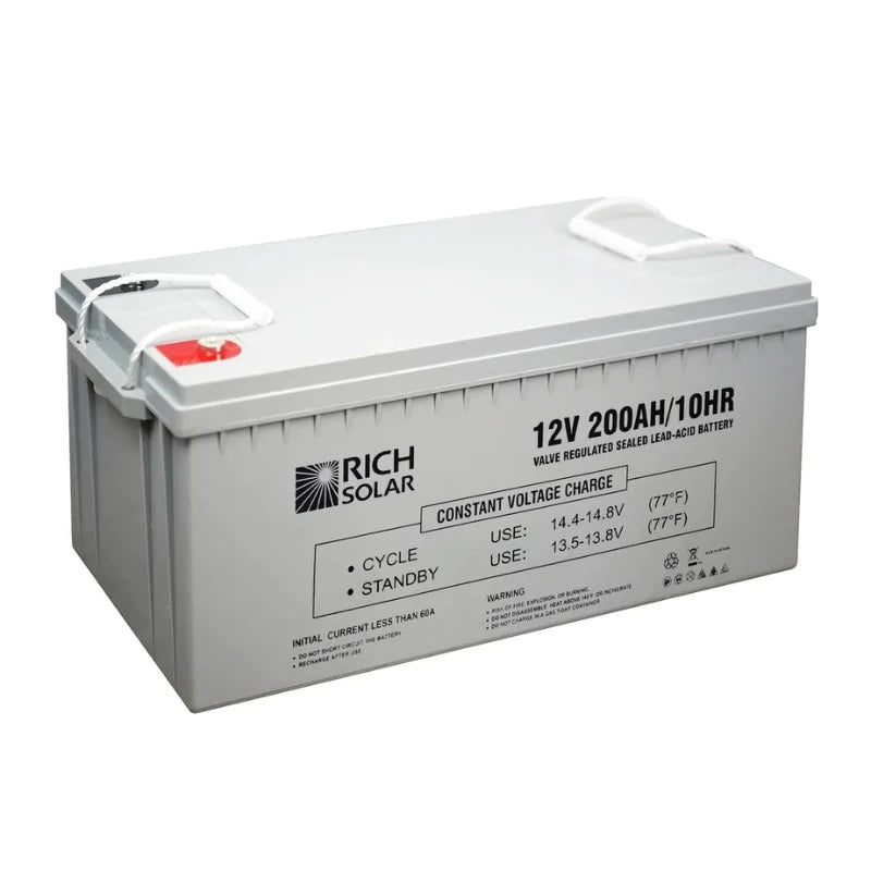 12V 200Ah LiFePO4 Lithium Iron Phosphate Battery - Rich Solar – RICH SOLAR
