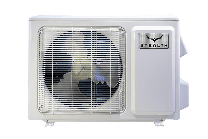 9,000 BTU 38 SEER Stealth Pinnacle Single Zone Wall Mount Mini Split System w/ Max Heat