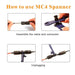 Solar Connectors Crimp Tool Kit for 10/11/12/13 AWG Solar Wire 6 Pairs How To Use