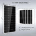 Sungold Power OFF GRID SOLAR KIT 3000W INVERTER 12VDC 120V OUTPUT LIFEPO4 BATTERY 600 WATT SOLAR BACK UP SGK-PRO3 Solar panels