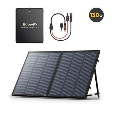 130W Mono Portable Solar Panel Front View