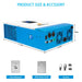 Sungold Power 5000W 48V SOLAR CHARGER INVERTER Size