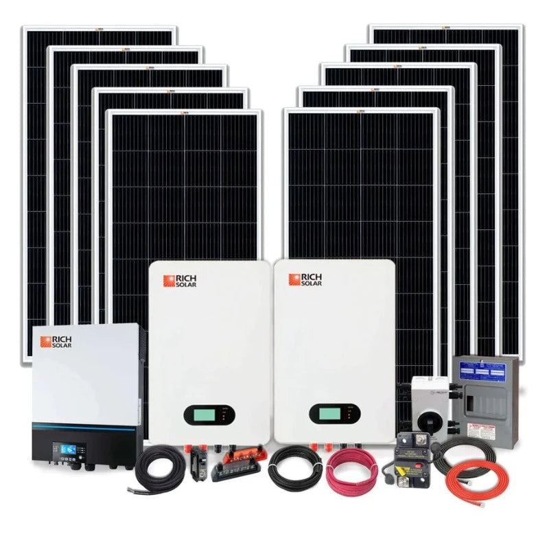 Richsolar 2000W 48V 120VAC Cabin Kit Main