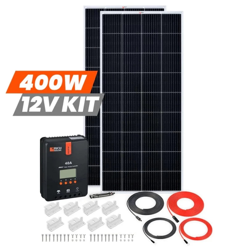 Richsolar 400 Watt Solar Kit 400/12