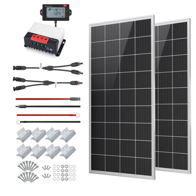 Bouge RV 400 Watt 12 Volt Solar Panel Starter Kit  Package
