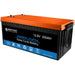 Products ACOPower 12V 200Ah LiFePO4 Deep Cycle Lithium Battery Front View