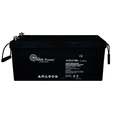 Aimscorp AGM 12V 200Ah Deep Cycle Battery Heavy Duty Main