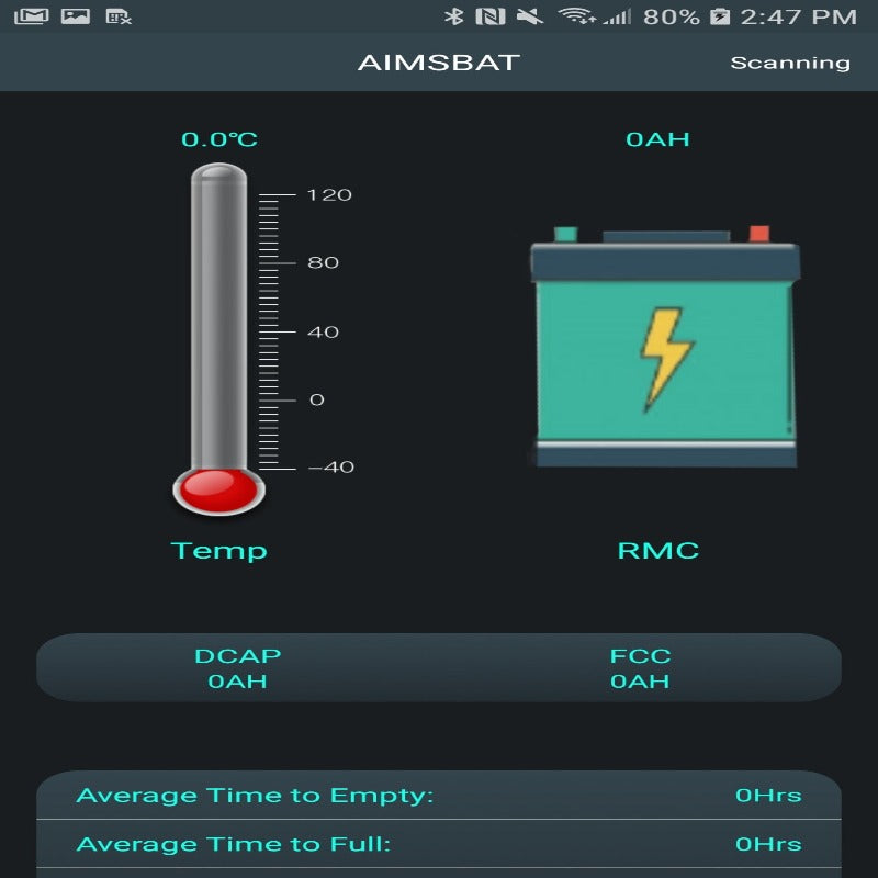 Aimscorp Lithium Battery 12V 200Ah LiFePO4 Lithium Iron Phosphate with Bluetooth Monitoring Bluetooth