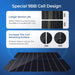 Bouge RV 100W 12V 9BB Mono Solar Panel Design