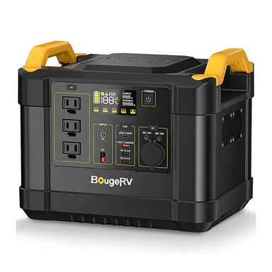 Bouge RV Fort 1000 1120Wh LiFePO4 Portable Power Station Front View