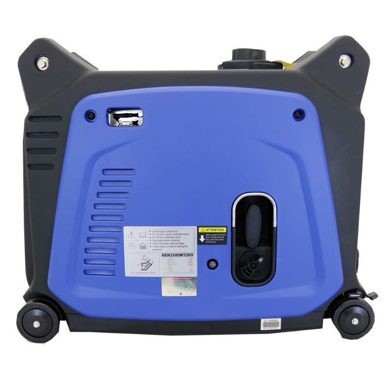 Aimscorp 3200 Watt Portable Pure Sine Inverter Generator CARB/EPA Compliant Side