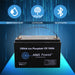 Aimscorp Lithium Battery 12V 100Ah LiFePO4 Lithium Iron Phosphate with Bluetooth Monitoring Watherproof