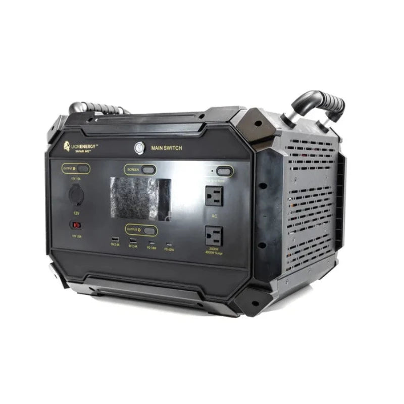 Lion Energy, Summit - Bluetooth Portable Generator Kit (665Wh LiFePO4, 530W  AC)