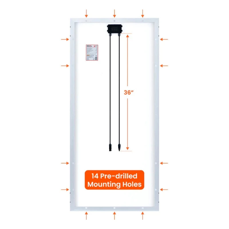 Richsolar Mega 200 Watt 24 Volt Solar Panel Mega