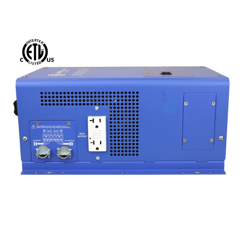 Aimscorp 2000 Watt Pure Sine Inverter Charger- ETL Listed Conforms to UL458 / CSA Standards SIDEETL