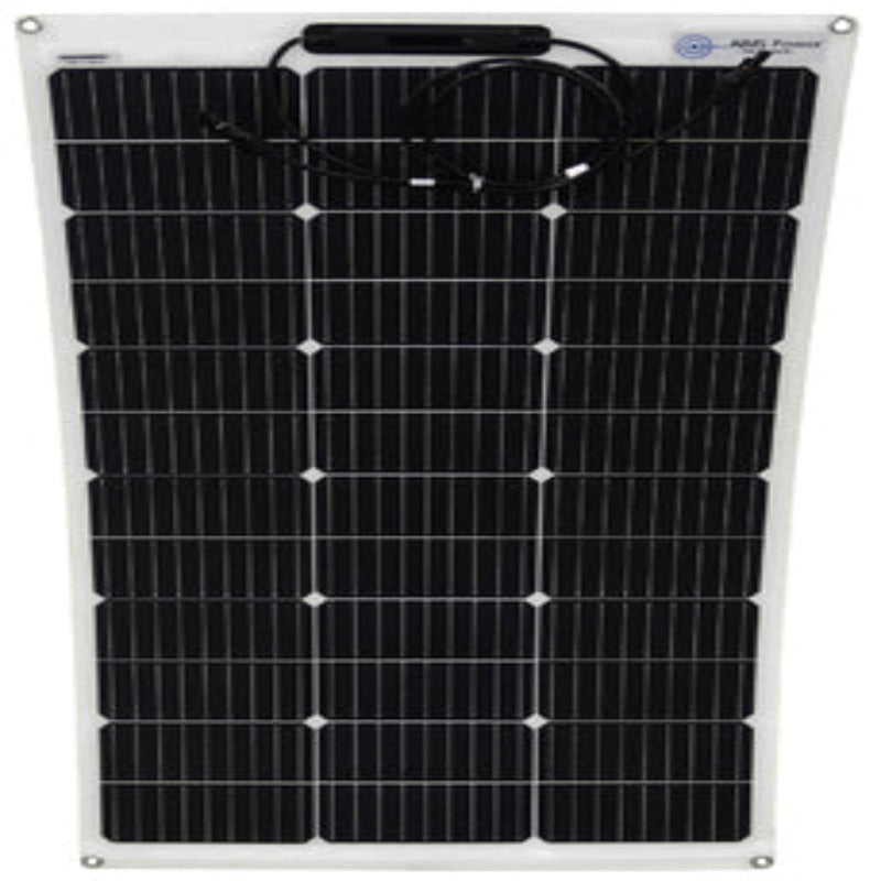 Aimscorp 100 Watt Flexible Bendable Slim Solar Panel Monocrystalline