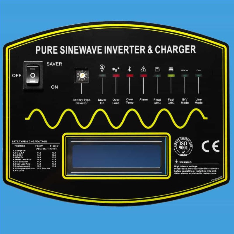 Sungold Power 18000W 48V SPLIT PHASE PURE SINE WAVE SOLAR INVERTER CHARGER LCD