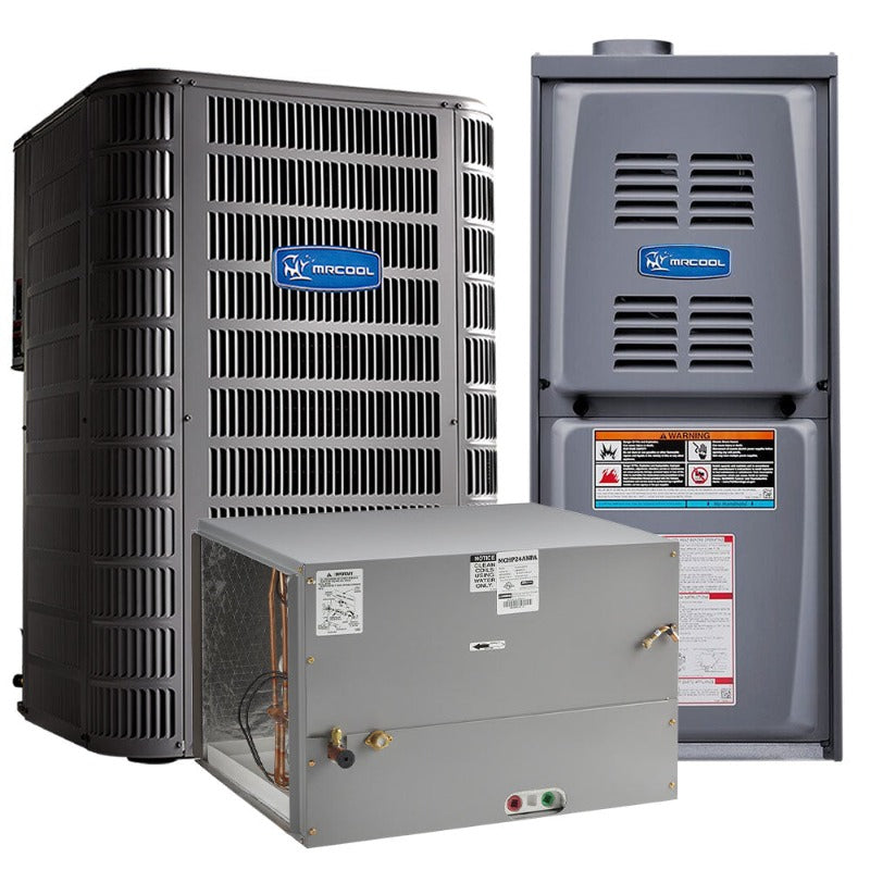 MRCOOL Signature 80% AFUE, 90K BTU, 4 Ton, UpflowithHorizontal 5-Speed Gas Furnace - 17.5-Inch Cabinet (MGM80SE090B4A)