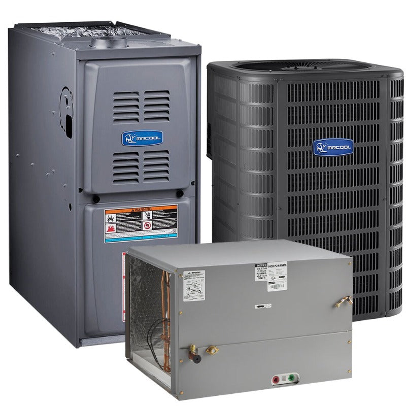 MRCOOL Signature 80% AFUE, 135K BTU, 5 Ton, UpflowithHorizontal 5-Speed Gas Furnace - 24.5-Inch Cabinet (MGM80SE135D5A)