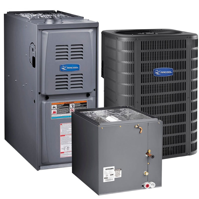 MRCOOL Signature 80% AFUE, 70K BTU, 3 Ton, UpflowithHorizontal 5-Speed Gas Furnace - 17.5-Inch Cabinet (MGM80SE070B3A)