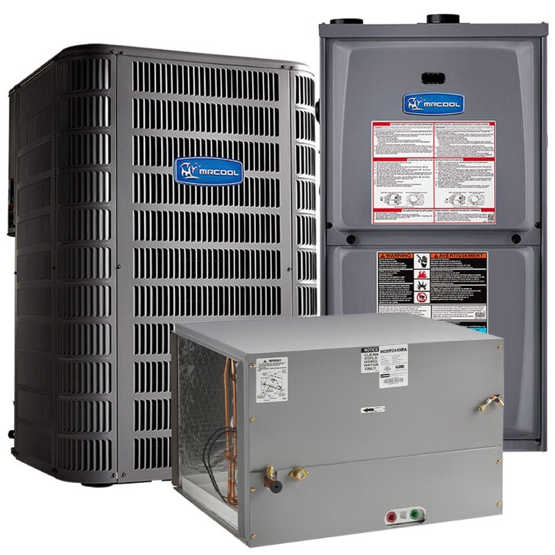 MRCOOL Signature 30K BTU, 2.5 Ton, 16 SEER, R410A Horizontal Cased Evaporator Coil - 14.5-Inch Cabinet (MCHP30ANPA)