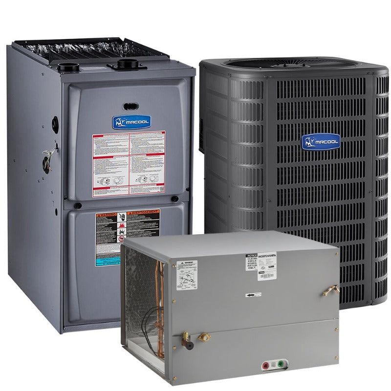 MRCOOL Signature 30K BTU, 2.5 Ton, 16 SEER, R410A Horizontal Cased Evaporator Coil - 14.5-Inch Cabinet (MCHP30ANPA)