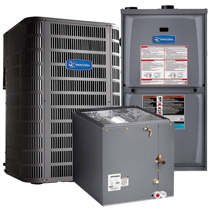 MRCOOL Signature 95% AFUE, 110K BTU, 5 Ton, Downflow Multi-Speed Gas Furnace - 21-Inch Cabinet (MGD95SE110C5XA)