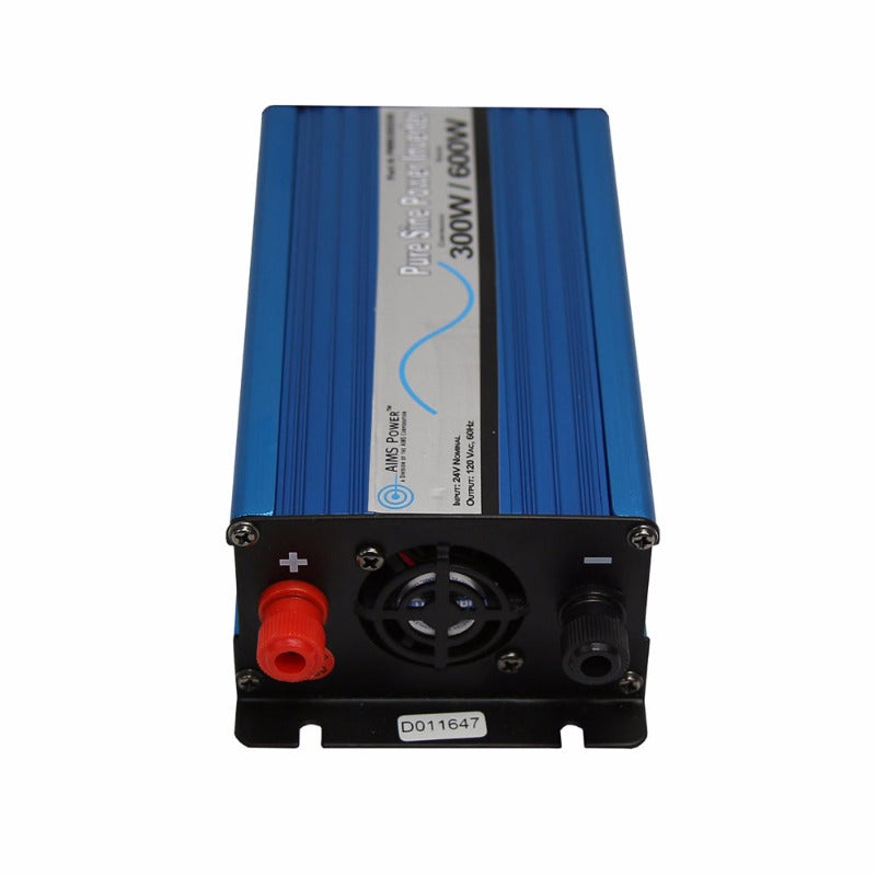 Aimscorp 300 Watt Pure Sine Inverter European 12 VDC to 220/230 VAC  Side