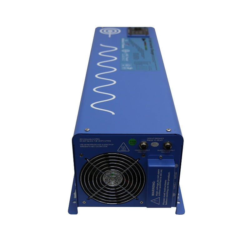 Aimscorp 6000 Watt Pure Sine Power Inverter Charger 48Vdc to 120Vac Top