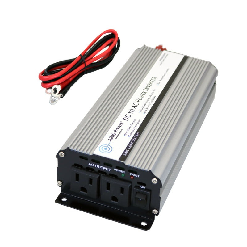 Aimscorp 800 Watt Power Inverter with Cables Full